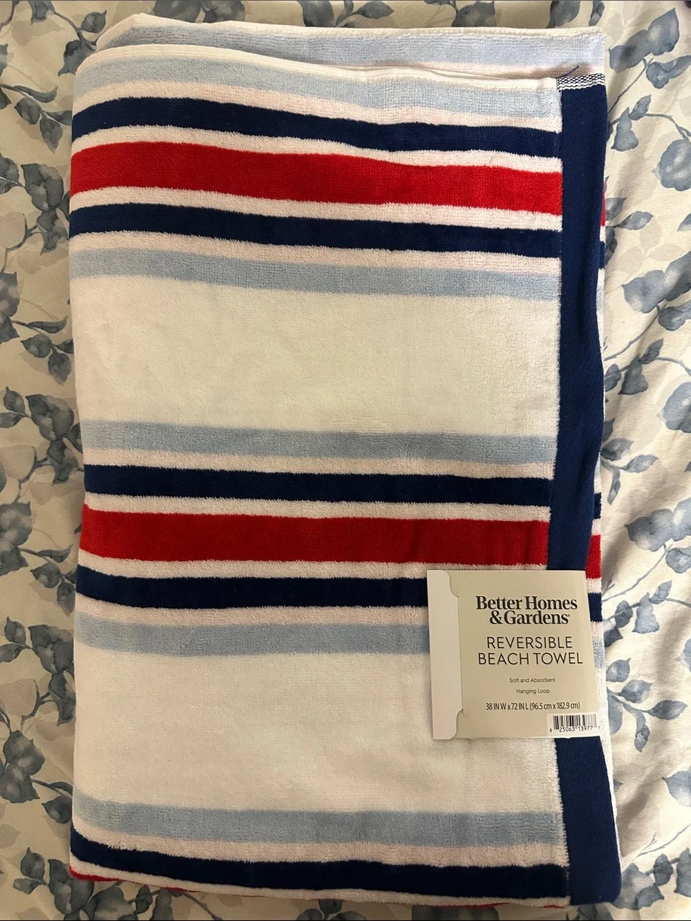 Better Homes & Garden Reversible Beach Towel